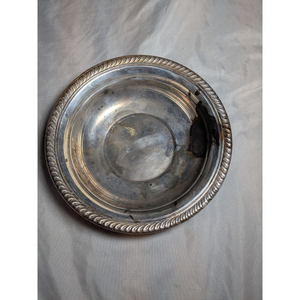 Vintage F.B. Rodgers Silver Co Trade Mark #1028‎ Silver Plated Bowl